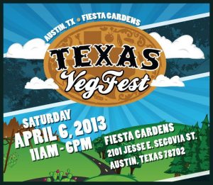 Texas VegFest 2013 flyer